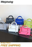 Weiyinxing Trendy Handbag Female Summer 2023 Fashion Motorcycle Style Crossbody Bag Advanced Texture Versatile Personality Shoulder Bag