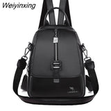 Weiyinxing Women Backpack Designer high quality Leather Women Bag Fashion School Bags Multifunction Large Capacity Travel Backpacks mochila