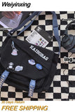 Weiyinxing Capacity Single Shoulder Bag Male Japanese Harajuku Class Make-up Postman Girl Student Messenger