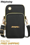 Weiyinxing Balloon Mobile Phone Pouch Crossbody Bag for Women Shoulder Messenger Bag Female Handbags Designer Ladies Girls Clutch