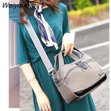 Weiyinxing Shoulder Women's Bag Waterproof Handbag Large Capacity Crossbody Bag Fashion lady Handle Bag Multifunction Purse 911