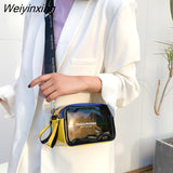 Weiyinxing Lady Crossbody Bags For Women Transparent Women's Bag 2023 Trend Flap Summer Woman Messenger Purse Women's Shoulder Bag