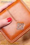 Weiyinxing Wallet Women Luxury Leather Wallets Coin Bag Hasp Short Wallet Small Woman Wallets 2023 Clutch bag Carteira Feminina