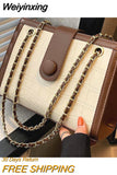 Weiyinxing Fashion Chain Shoulder Bag For Women 2023 Designer Handbags High Quality Luxury Tote Leather Crossbody Bags Trendy Classic