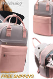 Weiyinxing Women's Travel Backpack Fashion USB Charging Laptop Lightweight Handbag School Bags For Girls Multifunctional Suitcase Backpacks