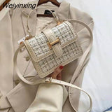 Weiyinxing luxury fashion handbags new trend fashion shoulder bag messenger small square bag