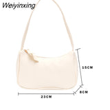 Weiyinxing Bag Retro Totes Bags for Women Trendy Vintage Handbag Female Small Subaxillary Bags Casual Retro Mini Shoulder Bag