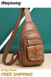 Weiyinxing Women Bags Crossbody Bags Designer Messenger Bags Ladies Chest Bag Small Bag for Girls 2023 New Fashion Shoulder Bags Pu Handbag