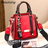 Weiyinxing Women's Bag 2023 Trend Handbags Designer Luxury Bags Boston Ladies Handbags Leather Shoulder Crossbody Bags Fashion Tote Bags