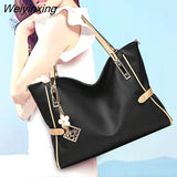 Weiyinxing new European and American style one-shoulder portable messenger handbag trendy atmospheric fashion bag