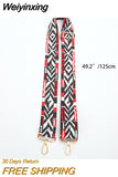 Weiyinxing Women Crossbody Bag Straps Fashion Handbag Wide Belt Shoulder Replacement Adjustable Strap Bag Part Accessories
