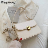 Weiyinxing YIDE Women's Shoulder Bag Handbag Messenger Bag Preppy Style Female Bag Vintage Envelope Bag High quality Briefcase Purse