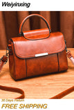 Weiyinxing New Leather Women Shoulder Bags High Quality Crossbody Bags for Ladies Brands Tote Bags Luxury Designer Women's Bag Handbag