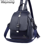 Weiyinxing Women Backpack Designer high quality Leather Women Bag Fashion School Bags Multifunction Large Capacity Travel Backpacks mochila