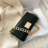 Weiyinxing Vintage Bags For Women 2023 Crocodile pattern Shoulder Purse Luxury Handbags Women Bags Designer Female Bags Purse