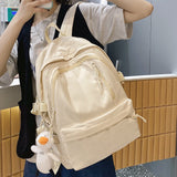 Weiyinxing Girl Fashion waterproof Bag Women Kawaii Trendy College Student Backpack Lady Cute School Bag Female Cool Book Backpack