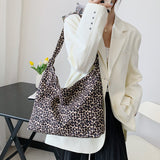 Weiyinxing Bags Totes Luxury Designer Handbags For Women Shopping Canvas Ladies Fashion Casual Leopard Shoulder Shopper Women's Bag