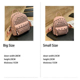 weiyinxing Fashion Woman Backpack Pu Leather small female Backpacks school bags Backpacks for Teenage Girls Travel Back Pack Mochila