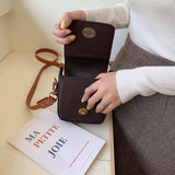 Weiyinxing For Women 2023 New Mini Shoulder Bag Fashion Handbags Phone Purse Vintage Pu Leather Women Small Square Crossbody Bags