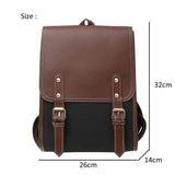 Weiyinxing Fashion Woman Backpack Pu Leather Big School Backpack Bags for Teenagers Girls 2023 Simple New Designer Hand Shoulder Bags