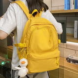 Weiyinxing Girl Fashion waterproof Bag Women Kawaii Trendy College Student Backpack Lady Cute School Bag Female Cool Book Backpack