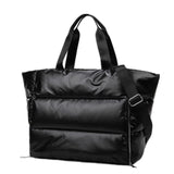 weiyinxing Large Capacity Shoulder Bag for Women Waterproof Nylon Bags Space Padded Cotton Feather Down Big Tote Female Handbag 2023