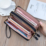 Weiyinxing Women's Wallet Female Purses Tassel Coin Purse Card Holder Wallets Female Pu Leather Clutch Money Bag Pu Leather Wallet2023