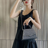 Weiyinxing Flap Small Tote Bag Quality PU Leather Women's Designer Female Handbags And Purses Fashion Chain Shoulder Crossbody Bags