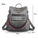 weiyinxing Vintage Backpack Women High Quality Leather Backpack Large Capacity School Bags For Teenage Girls Women Travel Backpacks