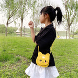 Weiyinxing Cute Cat Children's Mini Shoulder Bags Baby Girls Fashion Accessory Coin Purse Handbags Boys Kids Small Crossbody Bag
