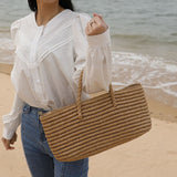 weiyinxing Large Capacity Tote Straw Bags Handmade Woven Women Handbags Summer Beach Basket Bag Lady Travel Bali Big Purses 2023