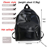 weiyinxing Fashion Backpack High Quality PU Leather Women&#39;s Backpack For Teenage Girls School Shoulder Bag Bagpack Mochila backpack