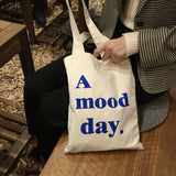Weiyinxing Letter Women Mini Tote Shoulder Bag Thin Cotton Cloth Ladies Eco Reusable Shopping Bags Female Student Girls Book Handbag