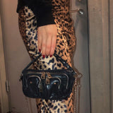 Weiyinxing Leopard Crossbody Bags For Women 2023 Luxury Handbags Designer Ladies Hand Shoulder Messenger Bag Sac A Main Female