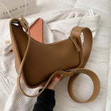 Weiyinxing Square Design Small Shoulder Bags Women Leather Crossbody Bag Luxury Branded Trendy Handbag Fashion Lady Underarm Bags