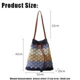 Weiyinxing Fashion Rattan Women Shoulder Bags Paper Woven Female Handbags Large Capacity Summer Beach Straw Bag Casual Tote Purses