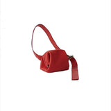 Weiyinxing Ins New Pattern Retro SaddleWomen Messenger Bag Wide Shoulder Strap Chain Small Crossbody Bag PU Leather Luxury Designer