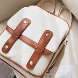 weiyinxing Women Backpack New Fshion Girl Large Capacity Leather School Bag Backpack Pu Shoulder Bag Vintage Ruchsack Mujeres Mochila Bolsa