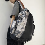 Weiyinxing Capacity Men Graffiti Backpack Camouflage Laptop Book Boy School Bag Female Fashion Women Cool Student Backpack Male Travel