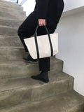weiyinxing Canvas Large Capacity Tote Women Handbags Simple Lady Hand Bags Female Big Shopper Bag Students Books Bag Purses 2023