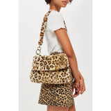 Weiyinxing Bag animal print leopard bag women ladies winter warm crossbody bags famous Brand Large Capacity shoudler Clutch 2023 new