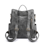 Weiyinxing Vintage Backpack Women High Quality Leather Backpack Large Capacity School Bags For Teenage Girls Women Travel Backpacks