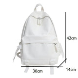 Weiyinxing Backpack Women Leather Rucksack Women's Knapsack Travel Backpacks Shoulder School Bags for Teenage Girls Mochila Back Pack