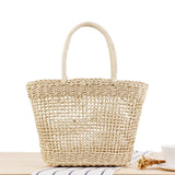 weiyinxing rattan women handbags wicker woven hollow shoulder bags summer beach basket straw bag bali big purses large capacity tote