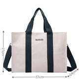 Weiyinxing Women Canvas Travel Shoulder Top-handle Bag Casual Crossbody Bags Shopper Outdoor Handbag Travel School Retro Tote Zipper Tote