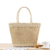 weiyinxing rattan women handbags wicker woven hollow shoulder bags summer beach basket straw bag bali big purses large capacity tote