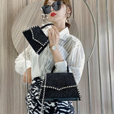 Weiyinxing Flap Small Tote Bag Quality PU Leather Women's Designer Female Handbags And Purses Fashion Chain Shoulder Crossbody Bags