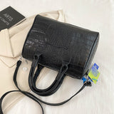 Weiyinxing Women Bag New Trend Alligator Bag for Women Fashion Large Capacity Messenger PU Leather Crossbody Female Luxury Brand Handbag