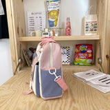 weiyinxing Kawaii Mini Rucksack Fashion Cute Nylon Girls Schoolbag Small Bookbag Teens Student Backpack Women Travel Shoulder Bag