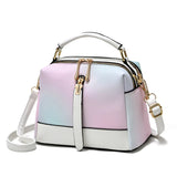 Weiyinxing and summer ins texture multi-color small bag for women 2023 new fashion texture small crowd one shoulder messenger bag